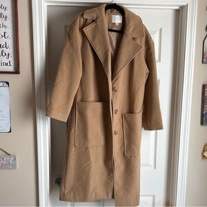 A New Day Camel Coat